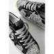 Superstar distressed glittered leather and suede sneakers Superstar distressed glittered leather and suede sneakers