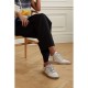 Ball Star distressed metallic leather and canvas sneakers Ball Star distressed metallic leather and canvas sneakers