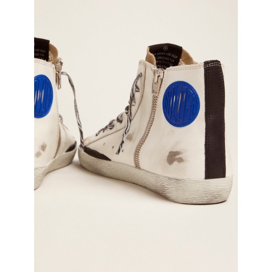 Francy sneakers with red glittery star and handwritten lettering Francy sneakers with red glittery star and handwritten lettering