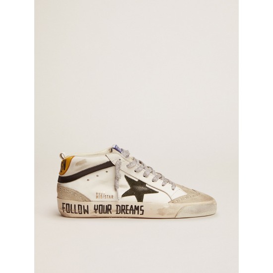 Mid Star LTD sneakers with leather and suede upper and leather star Mid Star LTD sneakers with leather and suede upper and leather star