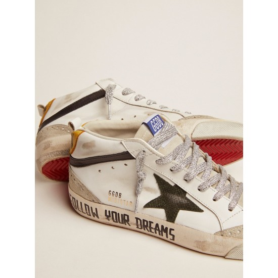 Mid Star LTD sneakers with leather and suede upper and leather star Mid Star LTD sneakers with leather and suede upper and leather star