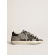 Black Super-Star sneakers with iridescent fabric Black Super-Star sneakers with iridescent fabric