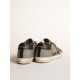 Black Super-Star sneakers with iridescent fabric Black Super-Star sneakers with iridescent fabric