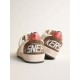Ball Star Pro sneakers in white nappa leather with knurled ivory rubber inserts Ball Star Pro sneakers in white nappa leather with knurled ivory rubber inserts