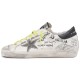 Super Star graffiti fashion sneakers for women's white distressed version Super Star graffiti fashion sneakers for women's white distressed version