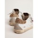 Golden Goose Super-Star Sneakers with Glitter Star and Heel Tab Golden Goose Super-Star Sneakers with Glitter Star and Heel Tab