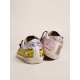 Super-Star sneakers in white leather with multicolored graffiti print Super-Star sneakers in white leather with multicolored graffiti print