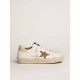Hi Star sneakers with gold glitter star and beige leather heel tab Hi Star sneakers with gold glitter star and beige leather heel tab