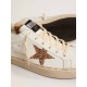 Hi Star sneakers with gold glitter star and beige leather heel tab Hi Star sneakers with gold glitter star and beige leather heel tab