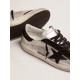 Men's Super-Star in silver leather Men's Super-Star in silver leather