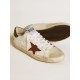 Men's Super-Star with earth-brown suede star and dark green leather heel tab Men's Super-Star with earth-brown suede star and dark green leather heel tab