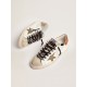 Men's Super-Star with star in olive green canvas Men's Super-Star with star in olive green canvas
