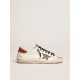 Men's Super-Star with star in olive green canvas Men's Super-Star with star in olive green canvas