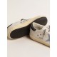 Super-Star in pale silver mesh with light blue suede star Super-Star in pale silver mesh with light blue suede star