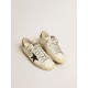 Super-Star with blue canvas star and tobacco leather heel tab Super-Star with blue canvas star and tobacco leather heel tab