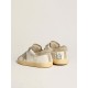 Men’s Super-Star in nappa with ice-gray suede star and black embroidery Men’s Super-Star in nappa with ice-gray suede star and black embroidery