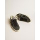 Men’s Super-Star in black Swarovski crystals with black suede star Men’s Super-Star in black Swarovski crystals with black suede star