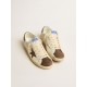 Men's Super-Star LTD in nappa with brown suede star and green heel tab Men's Super-Star LTD in nappa with brown suede star and green heel tab