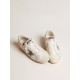 Super-Star with suede star and platinum snake-print leather heel tab Super-Star with suede star and platinum snake-print leather heel tab