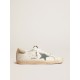 Super-Star with suede star and platinum snake-print leather heel tab Super-Star with suede star and platinum snake-print leather heel tab
