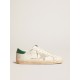 Men's Super-Star with ice-gray suede star and green leather heel tab Men's Super-Star with ice-gray suede star and green leather heel tab