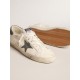 Men's Super-Star in nappa with gray suede star and heel tab Men's Super-Star in nappa with gray suede star and heel tab