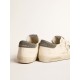 Men's Super-Star in nappa with gray suede star and heel tab Men's Super-Star in nappa with gray suede star and heel tab