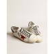 Men's Super-Star with red suede star and green leather heel tab Men's Super-Star with red suede star and green leather heel tab