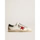 Men's Super-Star with red suede star and green leather heel tab Men's Super-Star with red suede star and green leather heel tab