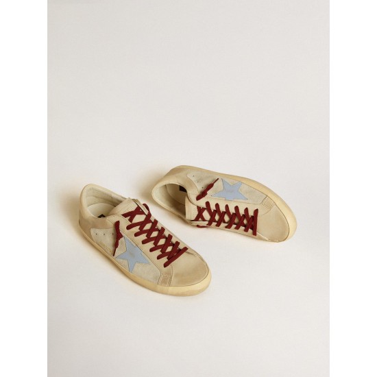 Super-Star in suede and nubuck with leather star and heel tab Super-Star in suede and nubuck with leather star and heel tab