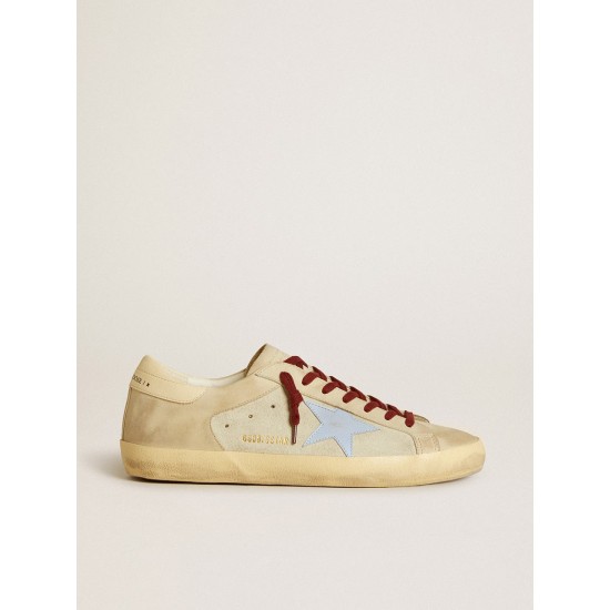 Super-Star in suede and nubuck with leather star and heel tab Super-Star in suede and nubuck with leather star and heel tab