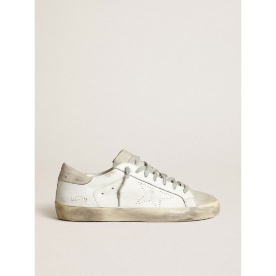 Men's Super-Star with perforated star and ice-gray heel tab Men's Super-Star with perforated star and ice-gray heel tab