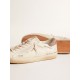 Men's Super-Star in nappa leather with perforated star and suede heel tab Men's Super-Star in nappa leather with perforated star and suede heel tab