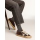 Super-Star Penstar in brown suede with a platinum star Super-Star Penstar in brown suede with a platinum star