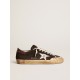 Super-Star Penstar in brown suede with a platinum star Super-Star Penstar in brown suede with a platinum star
