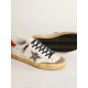 Super-Star Penstar with silver star and orange heel tab Super-Star Penstar with silver star and orange heel tab