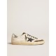 Men's Super-Star LTD in nappa leather with black leather star and silver heel tab Men's Super-Star LTD in nappa leather with black leather star and silver heel tab