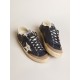 Men's Super-Star in blue nappa leather with white leather star and heel tab Men's Super-Star in blue nappa leather with white leather star and heel tab