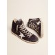 Men's Francy in leather with leather star and heel tab Men's Francy in leather with leather star and heel tab
