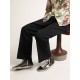 Men's Francy with black leather upper and white leather star Men's Francy with black leather upper and white leather star