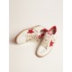 Men's Ball Star in white leather Men's Ball Star in white leather