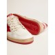 Men's Ball Star in white leather Men's Ball Star in white leather