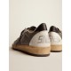 Men's Ball Star in gray leather with black star and heel tab Men's Ball Star in gray leather with black star and heel tab