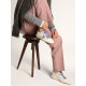 Men's Ball Star LTD in white nappa with silver star Men's Ball Star LTD in white nappa with silver star