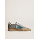 Men’s Ball Star LAB in gray nylon with aqua-green star Men’s Ball Star LAB in gray nylon with aqua-green star