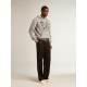 Men's Ball Star in beige nappa with burgundy mesh star and heel tab Men's Ball Star in beige nappa with burgundy mesh star and heel tab