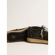 Ball Star in black nappa with suede star and black nappa heel tab Ball Star in black nappa with suede star and black nappa heel tab