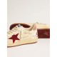 Men's Ball Star LTD in nylon with pomegranate suede star and leather heel tab Men's Ball Star LTD in nylon with pomegranate suede star and leather heel tab
