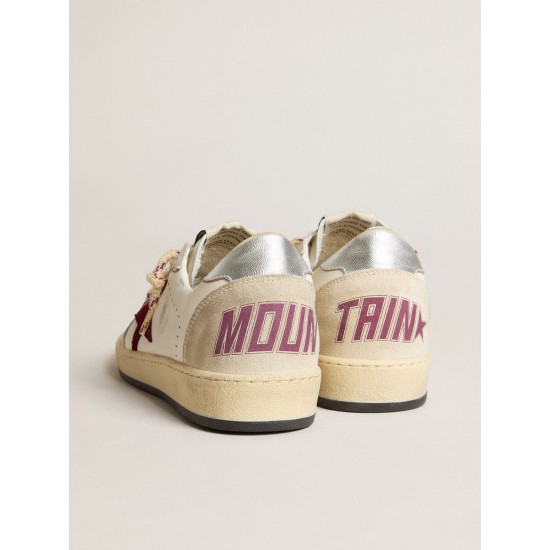 Men’s Ball Star Mountain LTD in leather with burgundy velvet star Men’s Ball Star Mountain LTD in leather with burgundy velvet star