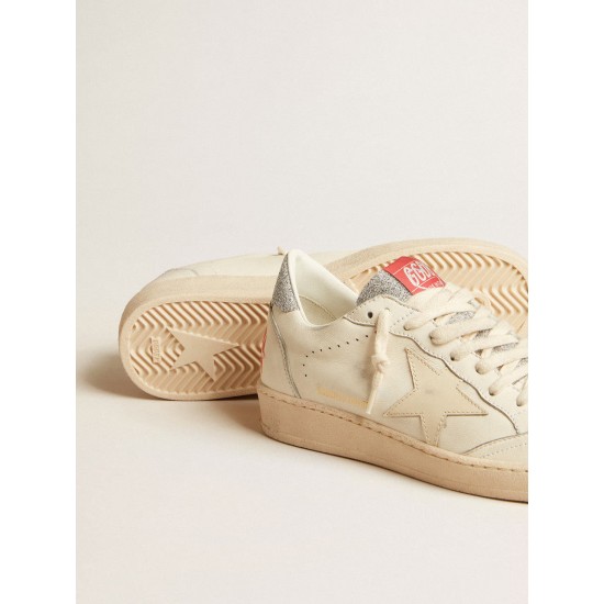 Men’s Ball Star LTD in nappa with white star and Swarovski crystal heel tab Men’s Ball Star LTD in nappa with white star and Swarovski crystal heel tab